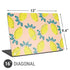 Bouffants and Broken Hearts Lemon Party Universal Laptop 16in (13 x 9.4in) Skin